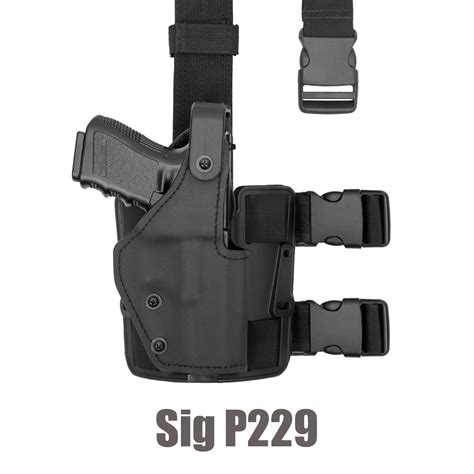 Front Line Sig Sauer P229 Thigh Rig Holster Level Iii Free Shipping