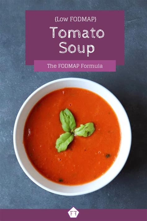 Low Fodmap Tomato Soup The Fodmap Formula