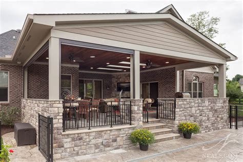 Our customers benefit from our turnkey project pricing structure which never sacrifices quality for cost and always beats our competitors' porch addition prices. Back Porch Extension