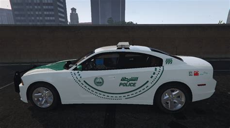 4k Dubai Police 2014 Dodge Charger Texture Gta5
