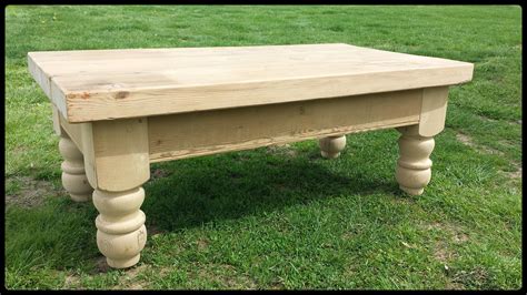 5 out of 5 stars. Chunky unfinished reclaimed pine coffee table - Old Barn Star