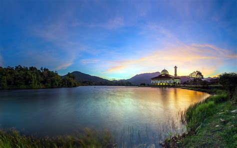 Malaysia Selangor Kuala Kubu Baru Rivers Lakes Reflection