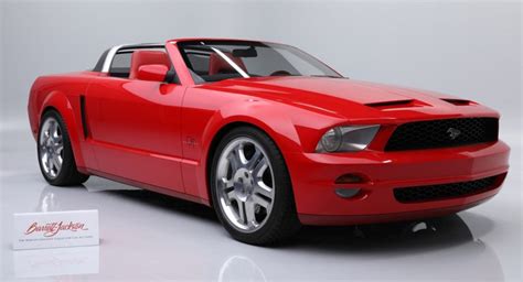 2003 Ford Mustang Gt Convertible Concept Goes Up For Auction Next Week
