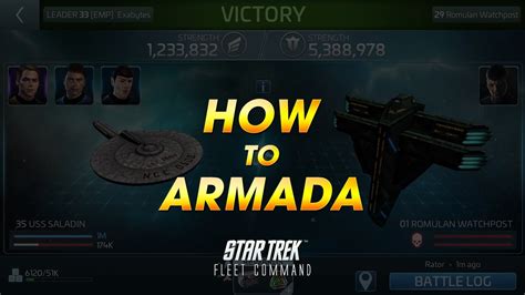 How To Armada A Must Do In Star Trek Fleet Command Youtube