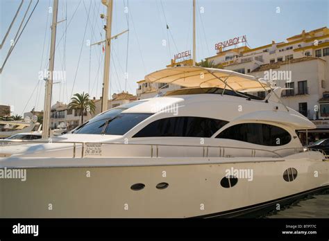 Puerto Banus Harbour Marbella Costa Del Sol Spain Stock Photo Alamy