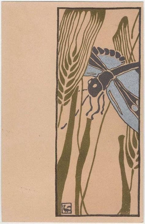 Pin By Wander Awhile On Dragonfly Art Nouveau Illustration Dragonfly