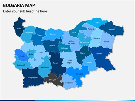 Bulgaria Map Powerpoint Sketchbubble