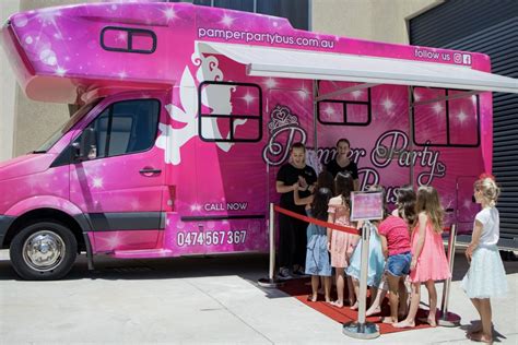 Girls Pamper Parties In Perth Mobile Pamper Parties Pamper Party Bus
