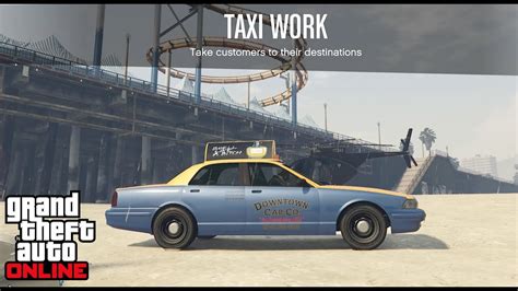 Gta Online Taxi Work Buying Taxi And Taxi S Skip To Destination