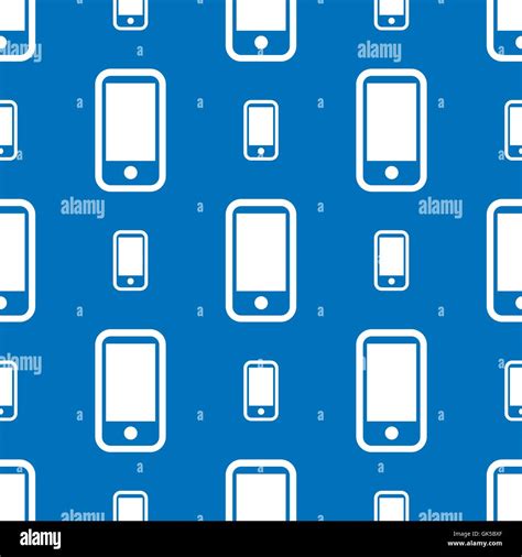 Seamless Mobile Phones Pattern Stock Vector Image And Art Alamy