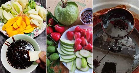 Rojak buah dan sos kuah rojak/rojak petis (homemade). Resepi Kuah Rojak Buah Paling Sedap & Simple (Bisnes Colek ...