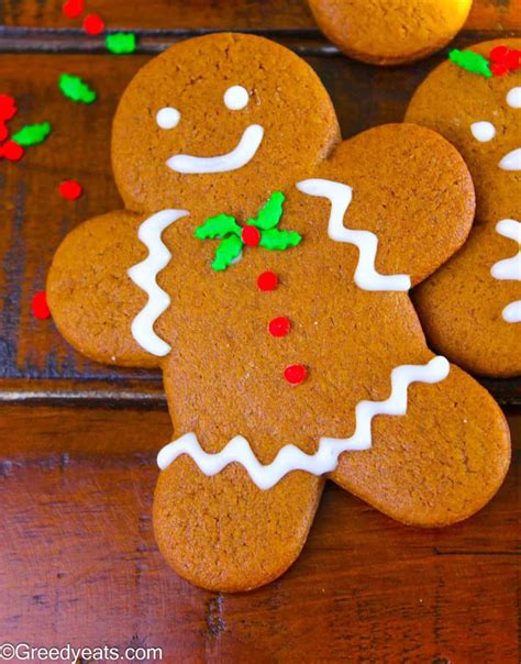 Gingerbread Cookies Recipe Greedy Eats