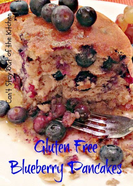 Gluten Free Blueberry Pancakes Recipe Pix 27 823 Cant Stay Out