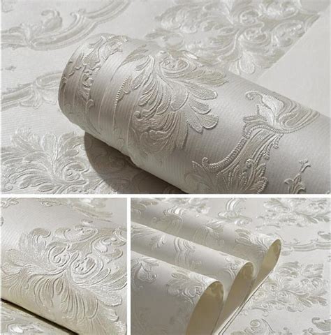 Beibehang Embossed Embossed Luxury Wall Paper Home Decor Background