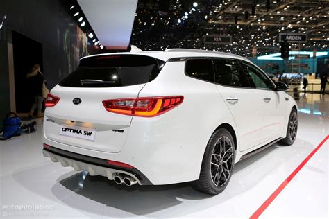 Gims2018 Live Kia Shows Off The Optima Sw Facelift And Rio Gt Line