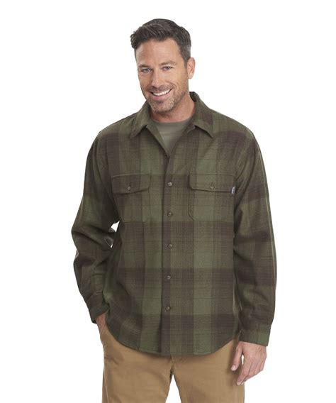 Mens Bering Wool Shirt Plaid By Woolrich The Original Outdoor