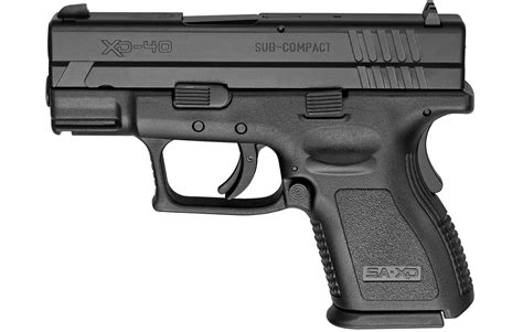 Springfield Xd 40 Sandw Sub Compact Black Essentials Package Vance Outdoors