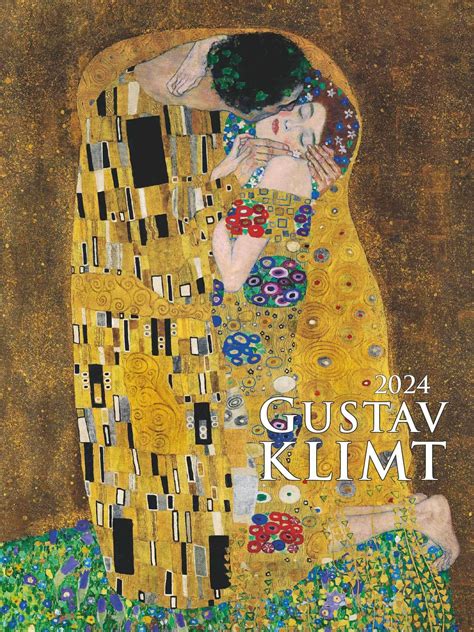 Gustav Klimt 2024 Bild Kalender 42x56 Cm Kunst Kalender
