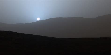 This Is What A Sunset On Mars Looks Like Huffpost Uk