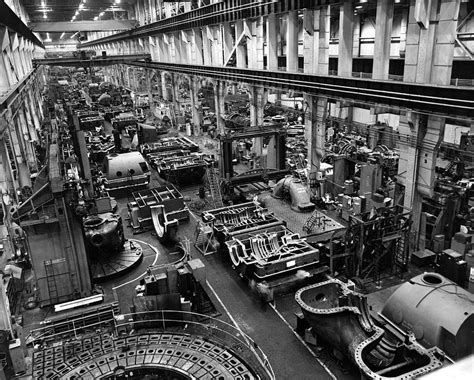 Industrial Factory Interior Photograph By Underwood Archives