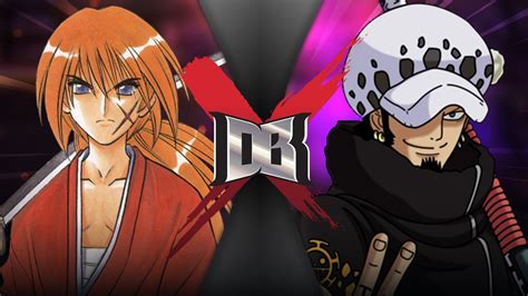 Kenshin Vs Law Rurouni Kenshin Vs One Piece Dbx Youtube