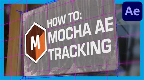 After Effects Mocha Tracking Tutorial Mocha Ae For Beginners Ladyoak