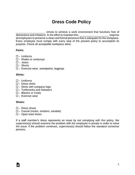Dress Code Rules And Regulations at Lisa Wallace blog