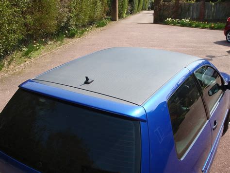 Mk4 Golf Carbon Wrapped Roof And R32 Bumper Bodywork And Painting