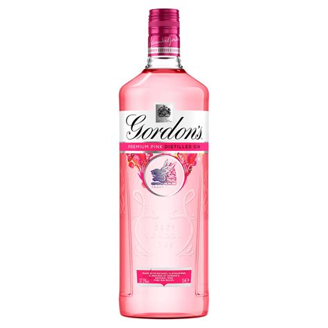 Gordons Premium Pink Distilled Gin 1l Spirits And Pre Mixed Iceland Foods