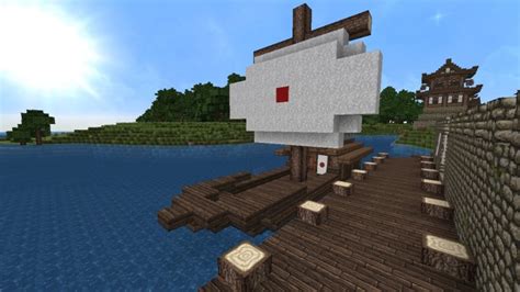 Japanese Fishing Boat Minecraft Project