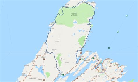 Cabot Trail Map