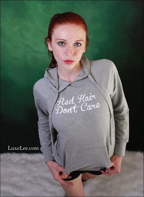 Red Hair Don T Care Hoodie I Love Redheads Red Hair Don T Care Redheads