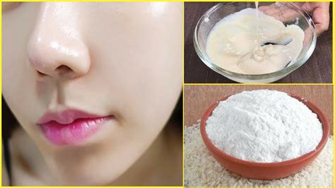 Permanent Skin Whitening With Rice Flour Get Clear Bright Glowing