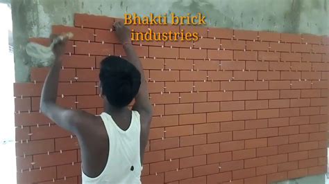 How To Install Clay Cladding Exposed Bricks Tiles Youtube