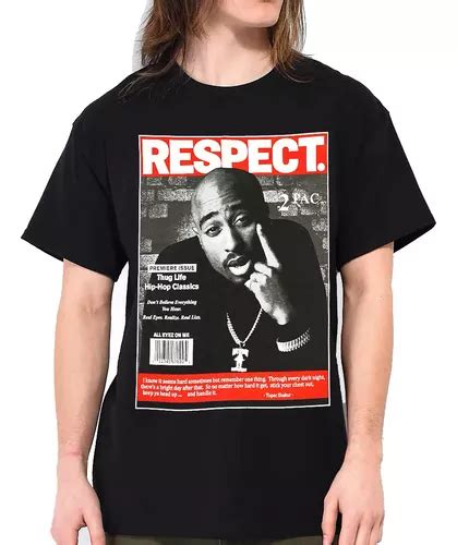 Playera Respect Thug Life Hip Hop Classic Tupac Shakur 2 Pa Envío Gratis