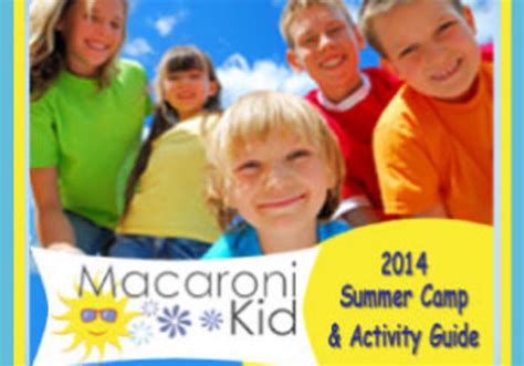 2014 Summer Camp And Activity Guide Macaroni Kid Port St Lucie