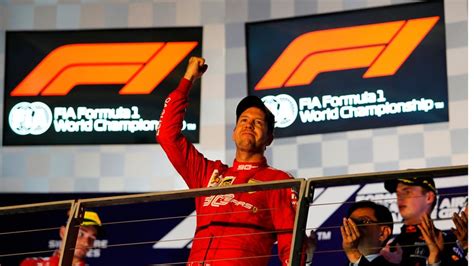 This is not the first time with vettel. Vettel se redime en Singapur en gran 1-2 de Ferrari