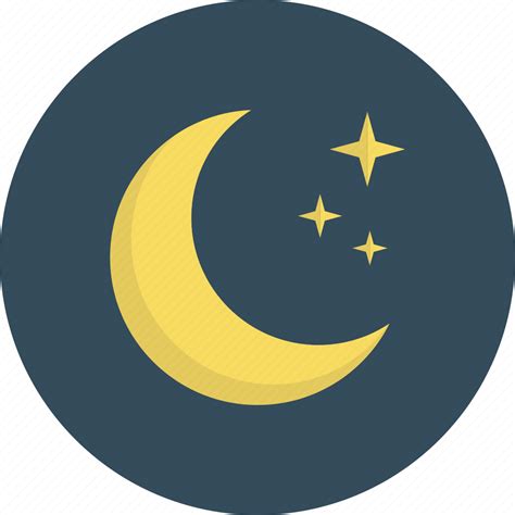 Clear Forecast Moon Night Sleep Weather Icon Download On Iconfinder