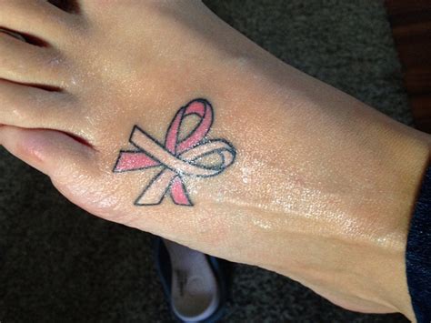 Breast cancer ribbon temporary tattoo. Lung Cancer Tattoos Designs, Ideas and Meaning | Tattoos ...