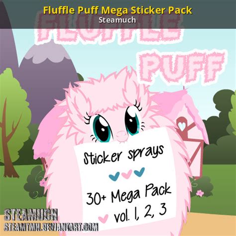 Fluffle Puff Mega Sticker Pack Team Fortress 2 Sprays
