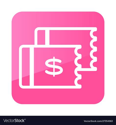 Discount Coupon Icon Royalty Free Vector Image