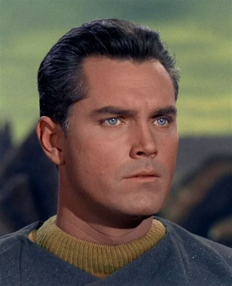 Jeffrey Hunter As Capt Christopher Pike In The Original Star Trek