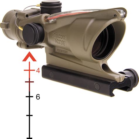 Trijicon 4x32 Acog Riflescope With Ta51 Mount Ta31 D 100310 Bandh