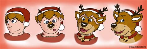 Santa S Transformed Helper Reindeer Tf By Sparkbolt3020 On Deviantart