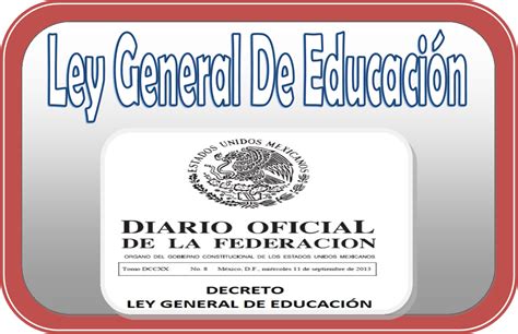 Ley General De Educación Educación Primaria