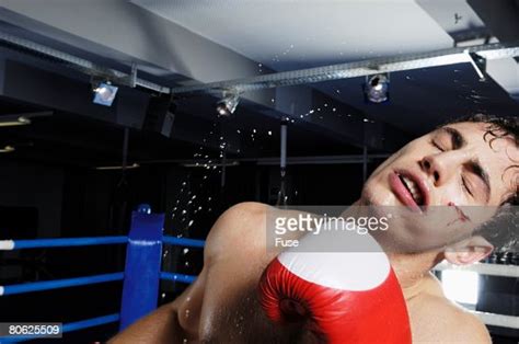 Boxer Getting Punched High Res Stock Photo Getty Images
