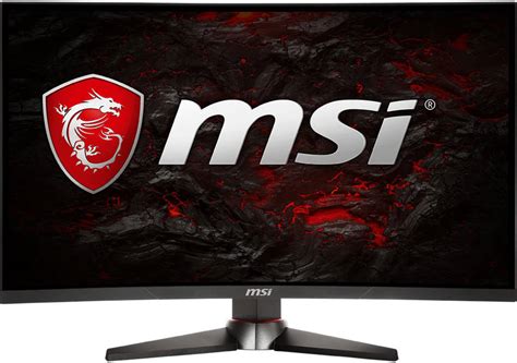 Msi Optix Mag27c 27 Inch Full Hd Gaming Monitor Curve Frameless 1ms Led