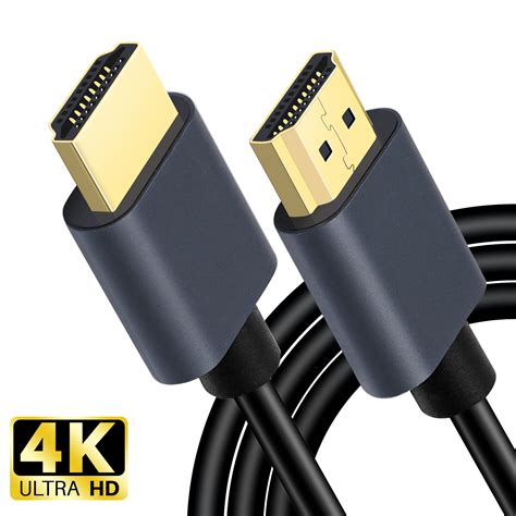 6.6FT HDMI to HDMI Cable Cord for TV, 4K, TV Video Cable Support 1080p ...