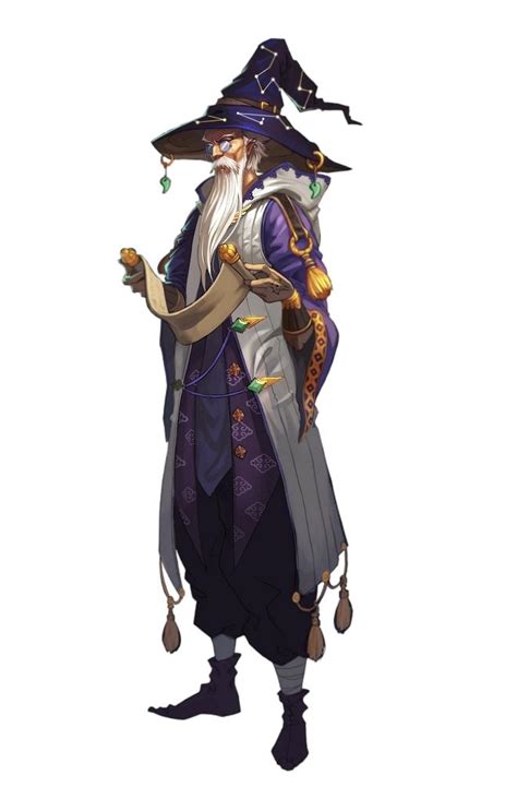 Male Human Old Wizard Pathfinder Pfrpg Dnd Dandd 35 5e 5th Ed D20