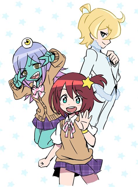 Luluco Alpha Omega Nova And Midori Uchuu Patrol Luluco Drawn By